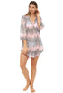 V-NECK BELL SLEEVE TUNIC - HIGHLAND